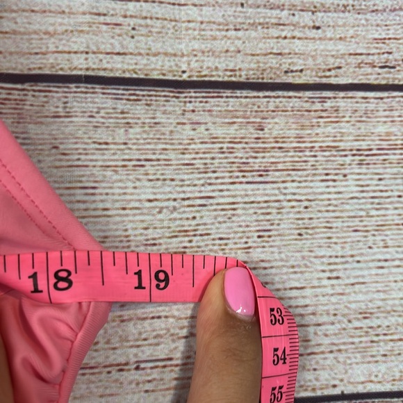 CUPSHE Salmon Pink Tie Waist One Piece - Picture 8 of 13